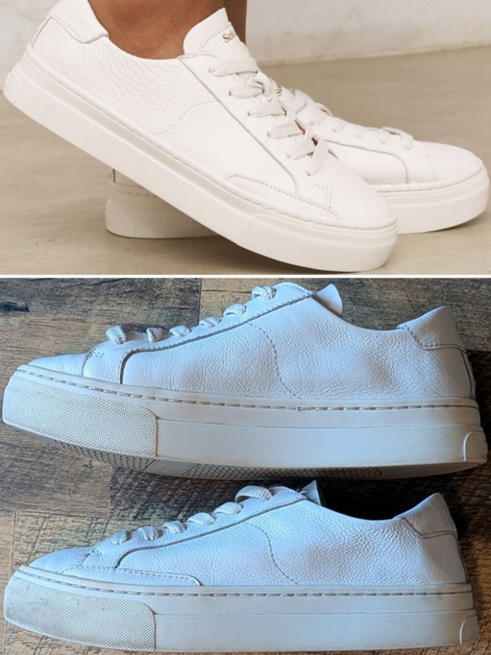 Soludos Ibiza Platform Sneaker White Shoes